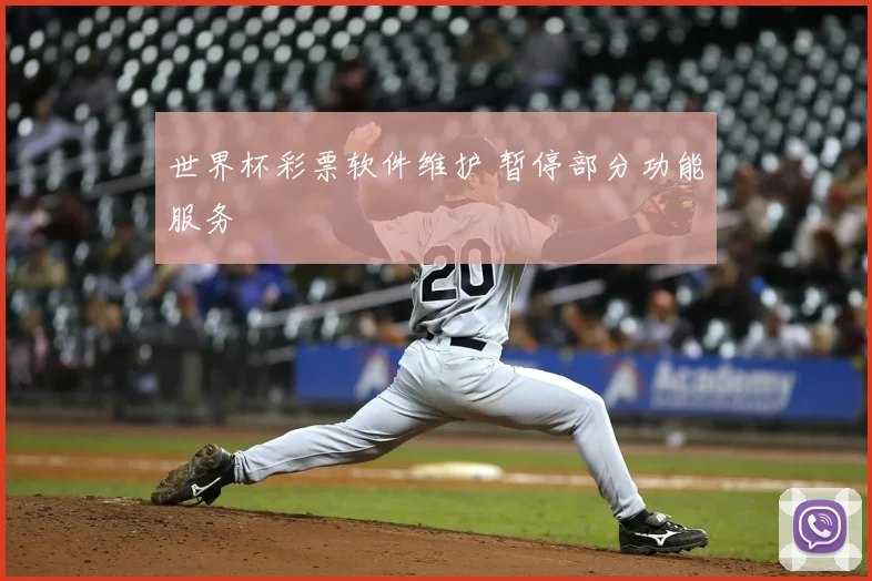 世界杯彩票软件维护 暂停部分功能服务